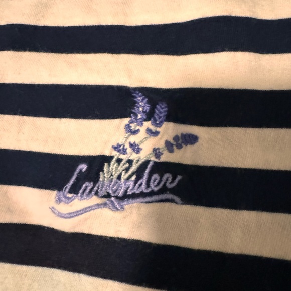 Madewell striped embroidered tee - Picture 3 of 4